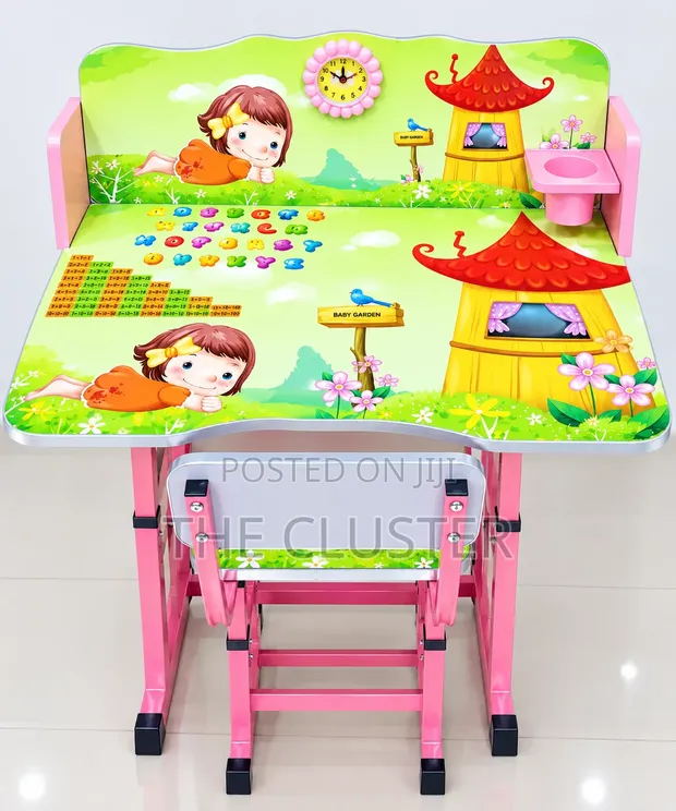 Kids Study Table & Chair Set - 1