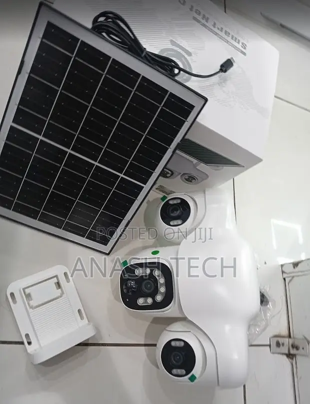 V380 VTS31 4G Triple Lens Solar PTZ Camera - 1