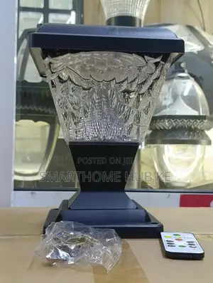 Square Big Solar Gate Pillar Lights