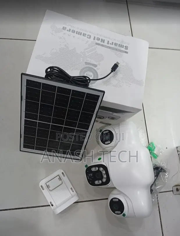 VTS31 4G Solar Camera with 3 Rotating Triple Lenses - 1