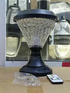 Taa Kubwa ya Mzunguko ya Solar kwa Nguzo ya Lango
