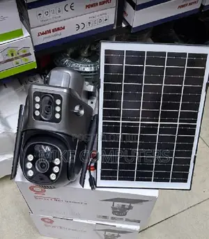 Kamera ya Usalama ya 4G Solar Dual Lens PTZ