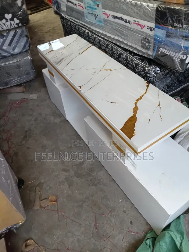Stand ya TV Yenye Top ya Marumaru Mpya Kabisa - 1