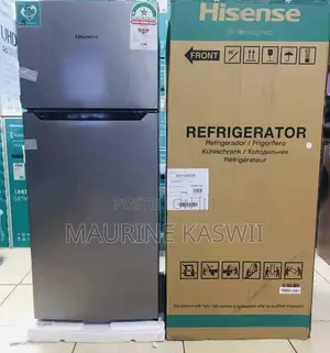 Hisense Double Door Refrigerator 120L Direct Cool - Silver