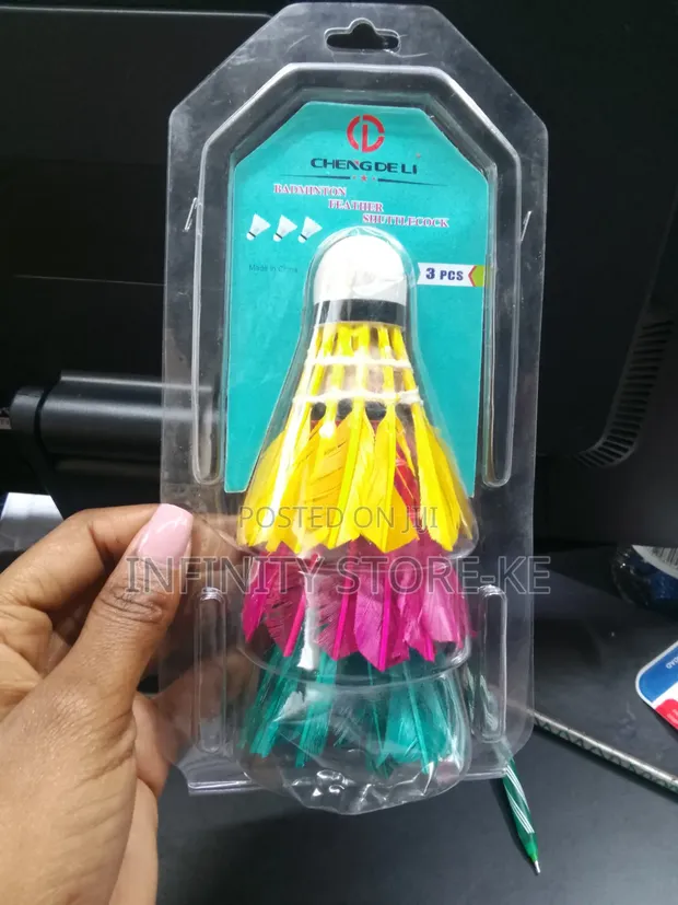 Colourful Badminton Shuttlecock - 1