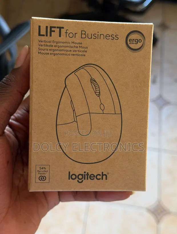 Logitech Lift for Business Ergonomic Mouse - 1