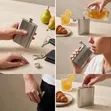 177ml Stainless Steel Silver Hip Flask - 4