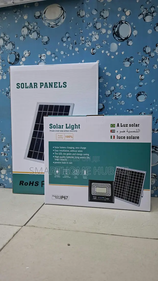 New Crown Series Solar Floodlights - 1