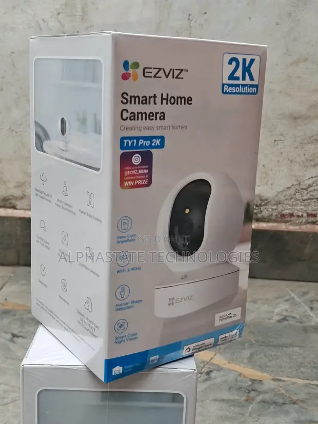 Ezviz Ty1 Pro 2K Wireless PTZ CCTV Camera - 1