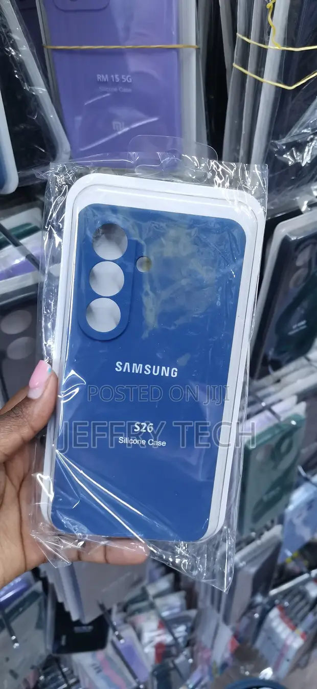 Kifaa cha Bluu cha Silicone kwa Samsung Galaxy S26 - 1