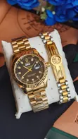 Rolex Classic Two-Tone Gold Men's Day-Date Watch - 2