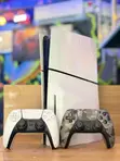 Used PlayStation 5 Slim 1TB Disc Version + 2 Controllers - 2