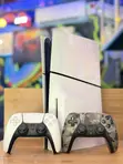 Used PlayStation 5 Slim 1TB Disc Version + 2 Controllers - 3