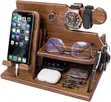 Wooden 5-in-1 Desktop Organizer Stand - 2