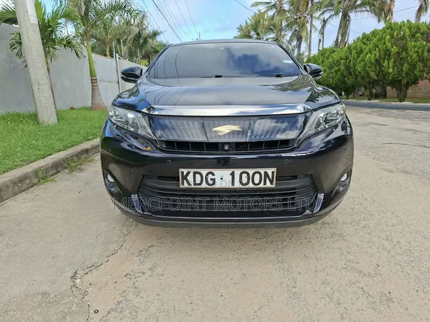 Toyota Harrier 2015 Nyeusi Matt - 1