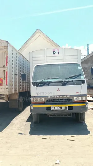 Mitsubishi Fuso KCF Closed Body Truck 2013 White