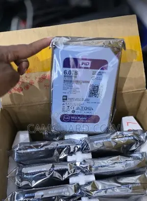 WD Purple 6TB Security System Hard Drive