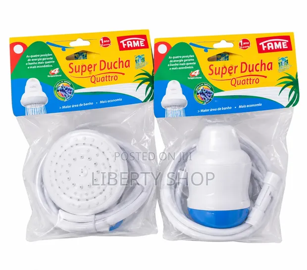 FAME Super Ducha Shower Head ya Umeme ya Papo Hapo - 1