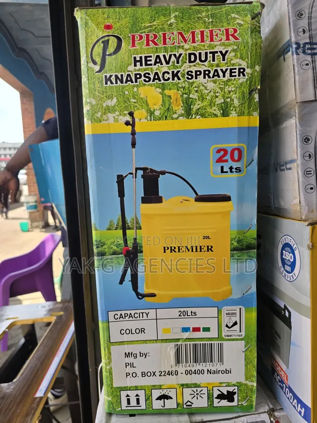 Sprayer ya bustani ya Mwongozo 20L - 1