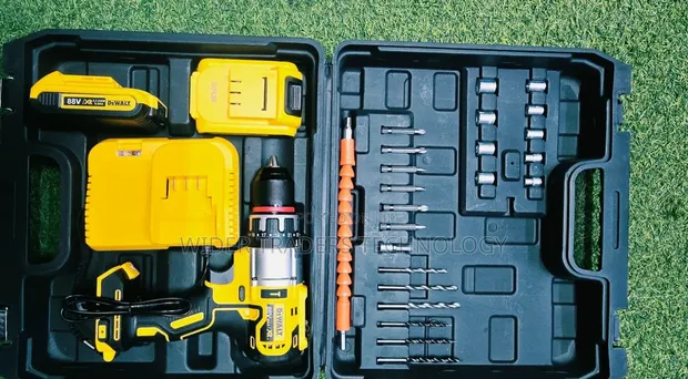 Dewalt Cordless Drill with Metal Chuck - 1