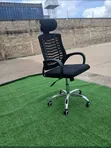 Brand New Mesh Office Chair with Headrest - 2