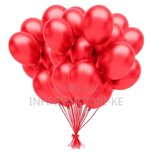 Red Latex Balloons (100 Vipande)