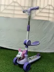 2-in-1 Kids' 3-Wheel Character Scooter with Adjustable Handlebar - 1