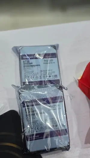 WD Purple 8TB Surveillance HDD - 3.5" SATA 6Gb/s