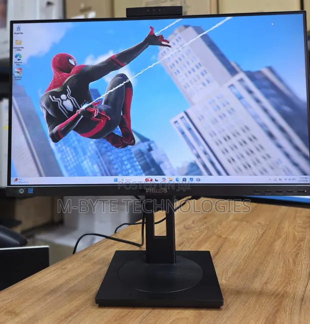 Philips 243B1J 24" Full HD Monitor yenye Webcam - 1