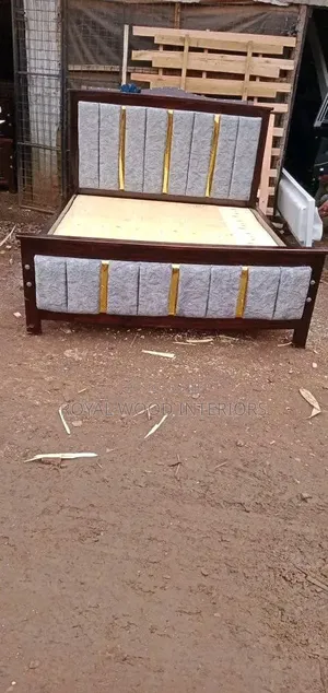 Ideal 5x6 Chocolate Gray Bed Frame