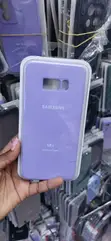 Samsung Galaxy S8+ Silicone Case - Zambarau/Violeti - 1