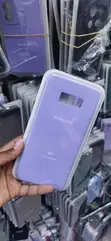 Samsung Galaxy S8+ Silicone Case - Zambarau/Violeti - 2