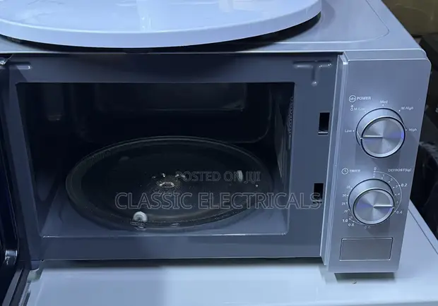 Hisense Mpya 20L Microwave Mwongozo - Fedha - 1