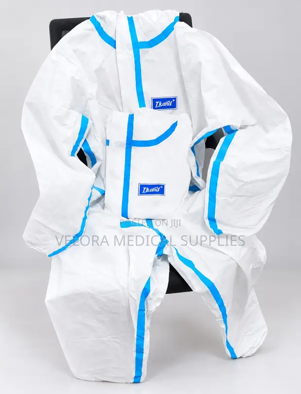 Disposable Protective Coverall Suit - 1