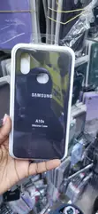 Black Silicone Back Cover for Samsung Galaxy A10s - 1
