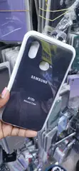 Black Silicone Back Cover for Samsung Galaxy A10s - 2