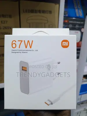 Xiaomi 67W Fast Charger Adapter na Type-C Cable