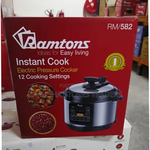 Cooker ya Shinikizo ya Umeme ya Ramtons Lita 6