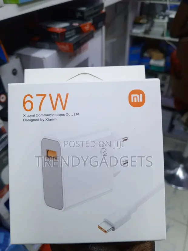 Xiaomi 67W Turbo Charger with USB-A to Type-C Cable - 1