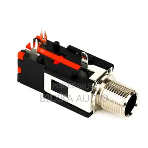 JSH 6.35mm 1/4" Mono Jack PCB Mount Audio Connector
