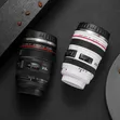 Camera Lens Mug, 450ml Stainless Steel Travel Cup - 1