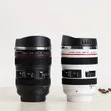Camera Lens Mug, 450ml Stainless Steel Travel Cup - 2