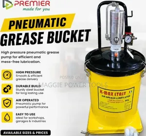 Kmax Italy 40L Heavy Duty Grease Bucket Machine