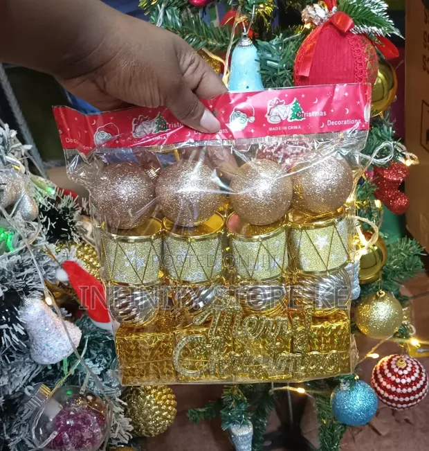 Seti ya Mapambo ya Bango la Krismasi 16pcs - 1