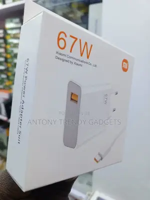Xiaomi 67W Turbo Fast Charging Adapter & Cable Combo