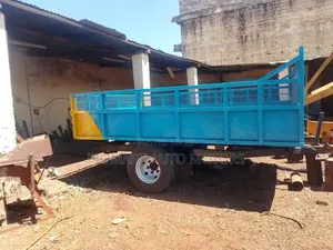 New 8 Tonne Double Wheel Trailer - Light Blue
