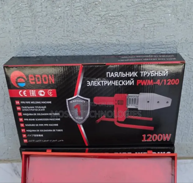 Edon 1200W Professional Plastic Pipe Welding Machine - 1