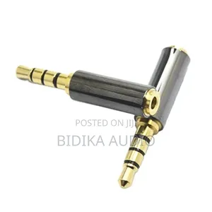 Plagi ya Sauti ya Stereo ya Banana ya Metal 3.5mm, 4.4mm, 6.35mm