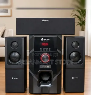 Amtec AM-731 Bluetooth Speaker System with Tower Speakers