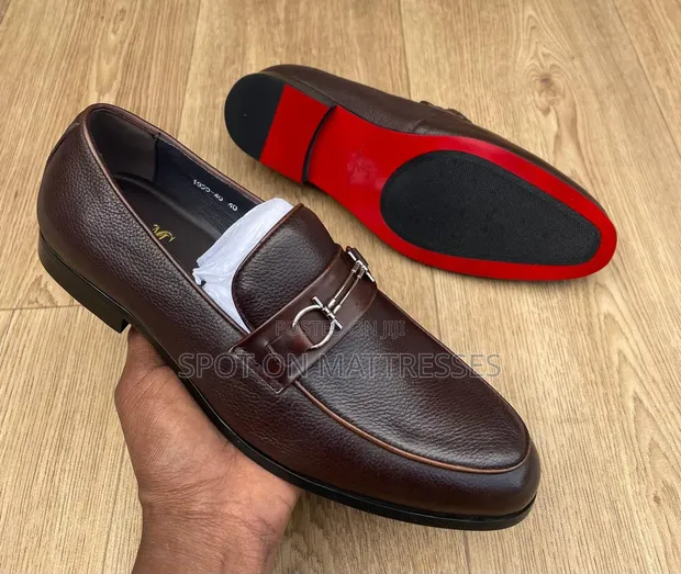 Viatu Rasmi vya Loafers vya Ngozi kwa Wanaume - 1